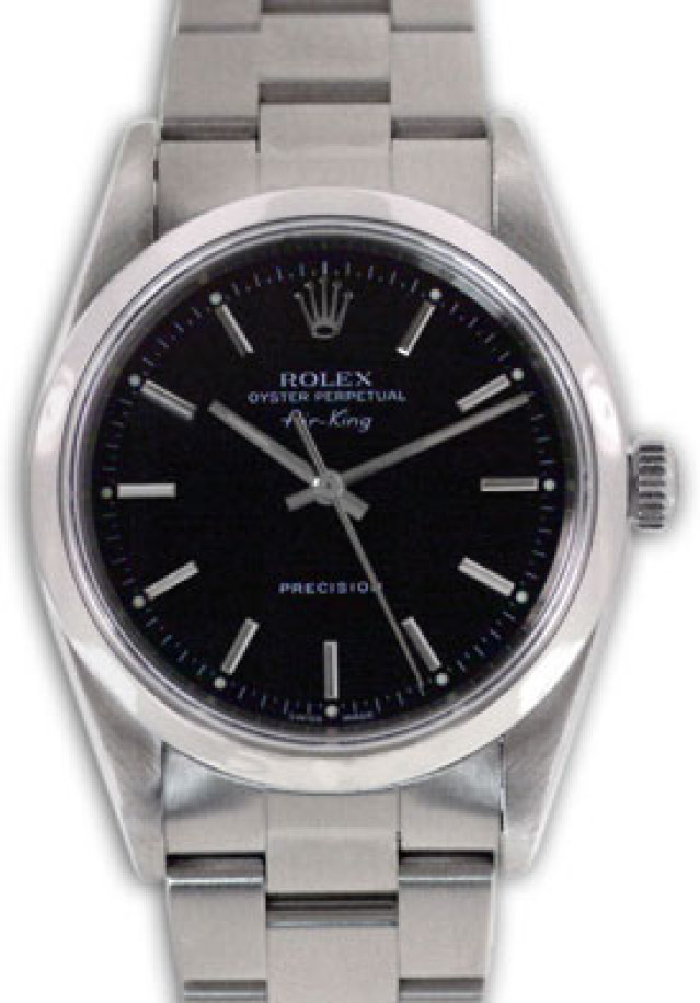 Rolex Air King 14000 Steel Black 2006